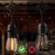 Гирлянда садовая светодиодная RED GARDEN 10м 10x LED лампочки E27 IP44 теплый белый 2700K для сада, балкона