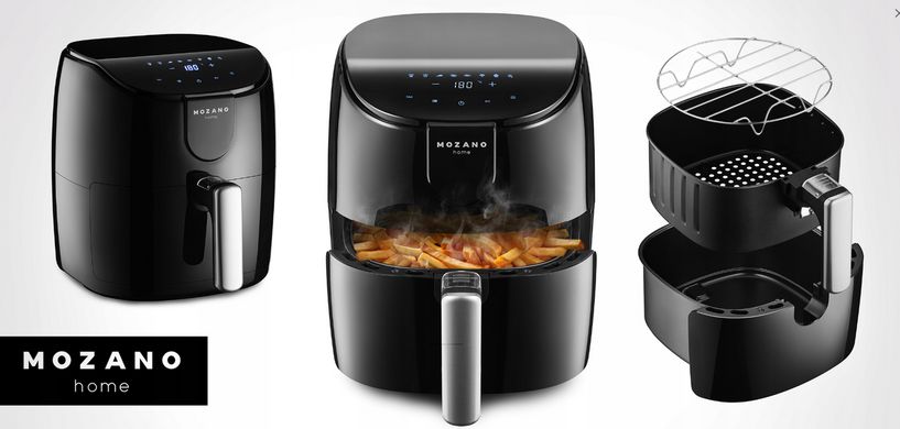 Аэрофритюрница Mozano Active Fryer Silver