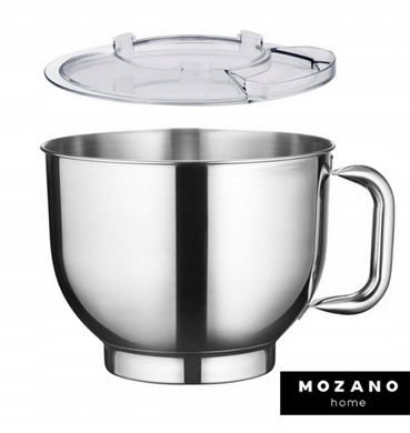 Професійний Тістоміс Mozano Kitchen Machine 2300 Вт чаша 6,2л Silver