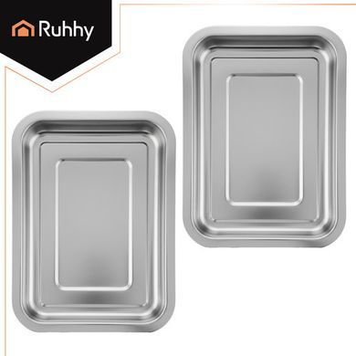 Бамбукова дошка з контейнерами Ruhhy 25707