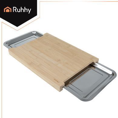 Бамбукова дошка з контейнерами Ruhhy 25707