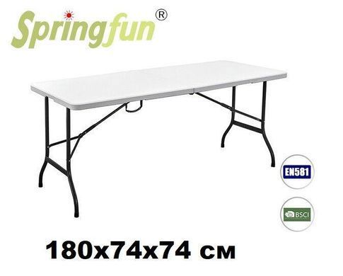 Многофункциональный стол SpringFun 180см - раскладной для туризма Кейтеринговая мебель нагрузка 150кг для