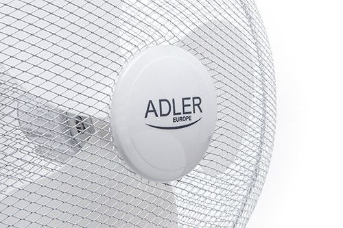 Вентилятор напольный Adler AD 7305 диметр 40см на подставке, мощность 90вт
