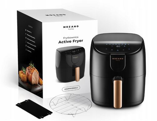 Аерофритюрниця Mozano Active Fryer Silver