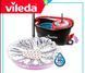 Швабра Комплект 3в1+ведро с отжимом Vileda Turbo Smart улучшенная насадка набор для уборки
