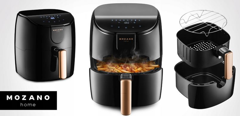 Аерофритюрниця Mozano Active Fryer Silver