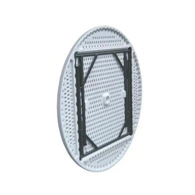 Стол раскладной кейтеринговый круглый SpringFun 180 см пластиковый для дома, сада, туризма и мероприятий (CC-ZY-180)
