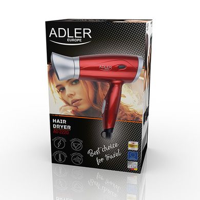 Фен для волосся Adler AD 2220w 1400 Вт