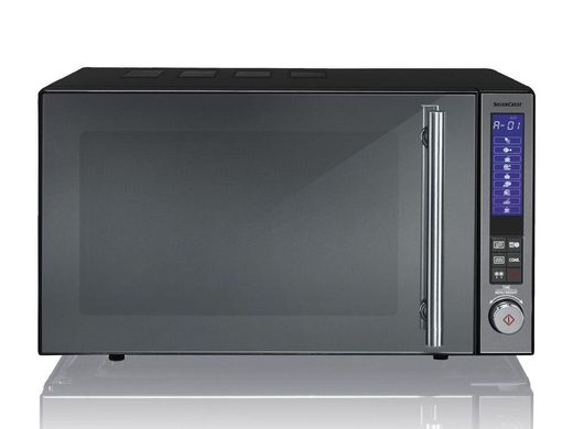 Новая микроволновая печь с грилем на 20л SILVERCREST SMW 800 c3 black
