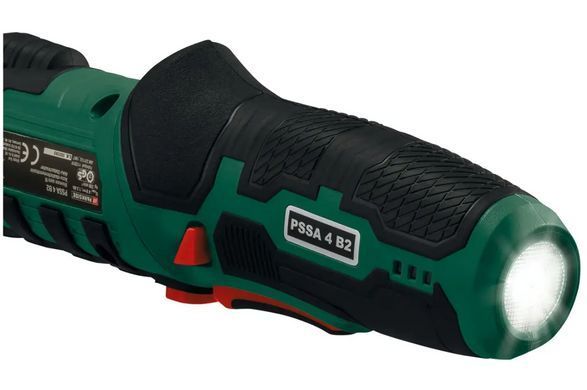 Акумуляторна викрутка Parkside PSSA 4 B2, 4 В / 2 А&middot;год, 26 насадок, USB-C зарядка, ключ