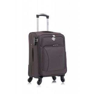 Чемодан Bonro Tourist 4 колеса (небольшой) коричневый