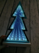 3D Елка Melinera на батарейках Led подсветка зеркальная поверхность