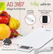 Весы кухонные на USB Adler AD 3167w max 10 кг