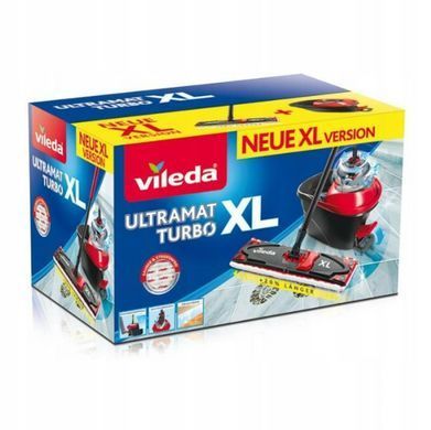 Комплект Швабра+ Відро з віджимом Vileda Ultramax BOX XL