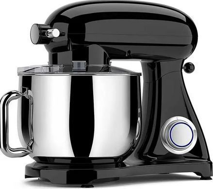 Планетарный миксер тестомес 1800Вт чаша 8л COOKDEYI SM 1522NM black