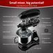 Планетарный миксер тестомес 1800Вт чаша 8л COOKDEYI SM 1522NM black