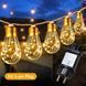 Уличный и домашний LED светильник Sunlamp 8 м + 2 м, 20 ламп по 10 LED, 220V, IP65, теплый свет, 8 режимами