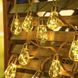 Вуличний та домашній LED світильник Sunlamp 8 м + 2 м, 20 ламп по 10 LED, 220V, IP65, тепле світло, 8 режимами