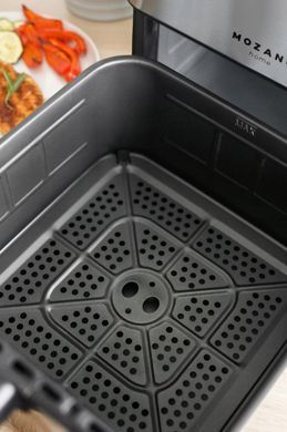 Аэрофритюрница Mozano AirFry Chef AGD/FRY/03#, 8 л, 1800 Вт, 21 программа