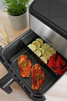 Аэрофритюрница Mozano AirFry Chef AGD/FRY/03#, 8 л, 1800 Вт, 21 программа