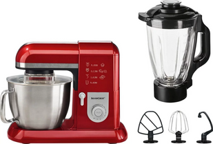 Кухонный комбайн 3в1 Silver Crest SKMW 900 A1 silver (Миксер Тестомис Блендер)
