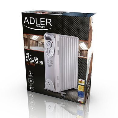 Обогреватель маслянный Adler AD 7809 на 11 секций мощность 2500w