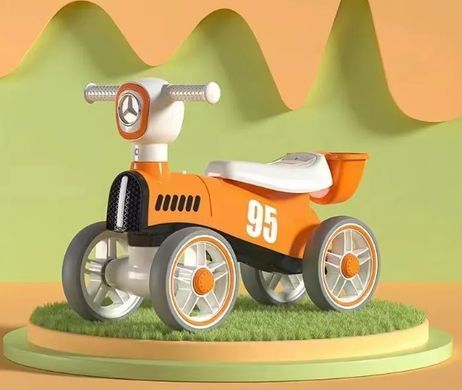 Біговел Tech 95 чотириколісний помаранчевий