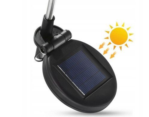 Садові ліхтарі на сонячних батареях врізні 20LED куль 2шт у комплекті для терас заднього двору SunLamp