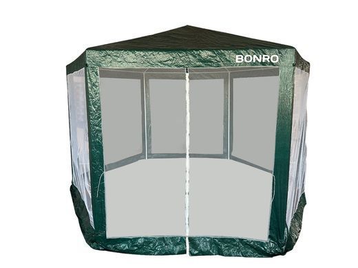Садовая павильон палатка с москитной сеткой Bonro B-1024 зеленый