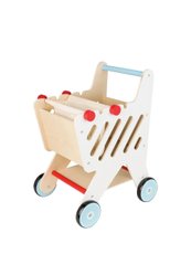 Дитячий дерев'яний візок для покупок PlayTive різнобарвний LI-550350