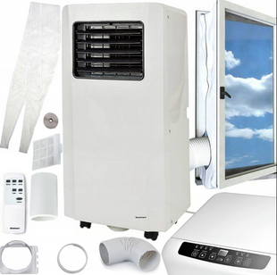 Переносной кондиционер 785Вт 7000 BTU SILVER CREST мобильный Германия