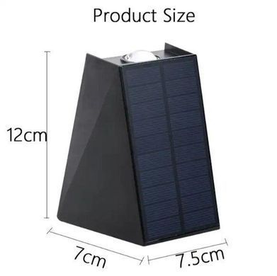 Світлодіодний фасадний настінний світильник SunLamp на сонячній батареї Світлодіодний фасадний настінний