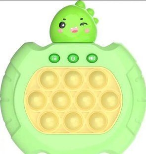 Электронная приставка Pop It консоль Quick Push Puzzle Game Fast антистресс игрушка Croco