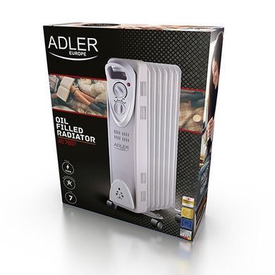 Обігрівач масляний Adler AD 7807 на 7 секцій потужність 1500w