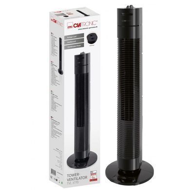 Колонний вентилятор Clatronic TVL 3770 78cm, потужність 35вт, чорний