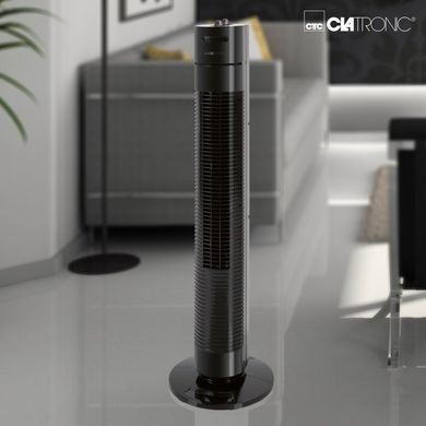 Колонний вентилятор Clatronic TVL 3770 78cm, потужність 35вт, чорний