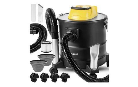 Пылесос строительный для сбора золы MalTec TurboVac ML1800-ASH с функцией выдува 18 л