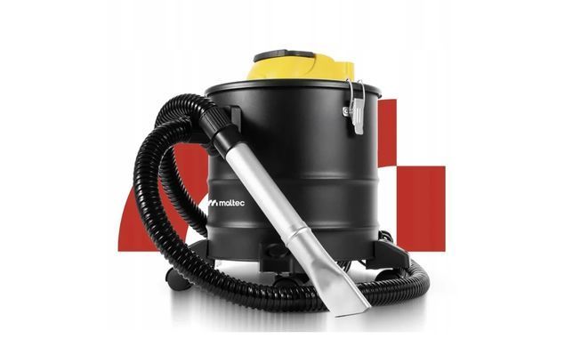 Пилосос будівельний для збору золи MalTec TurboVac ML1800-ASH з функцією видування 18 л