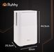 Осушитель воздуха Ruhhy DRYZIX Smart WiFi (12 л/сутки), поглотитель влаги 200 Вт, бак 2 л