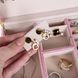 Шкатулка футляр скринька для коштовностей прикрас рожева Beautylushh 6400