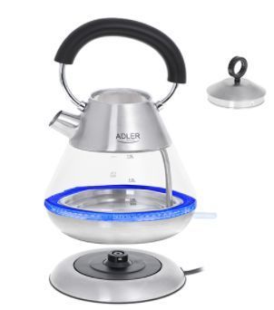 Электрочайник стеклянный Adler 1282 STRIX 2200 Вт