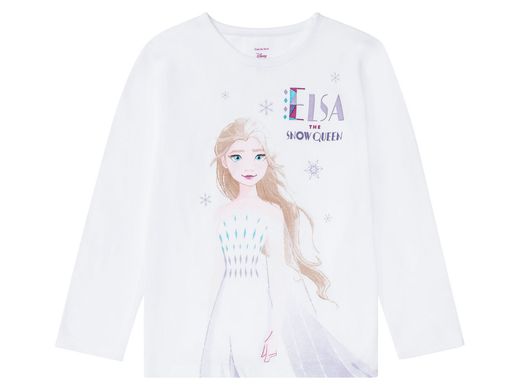 Бавовняна піжама для дівчинки з принтом Frozen розмір 122/128