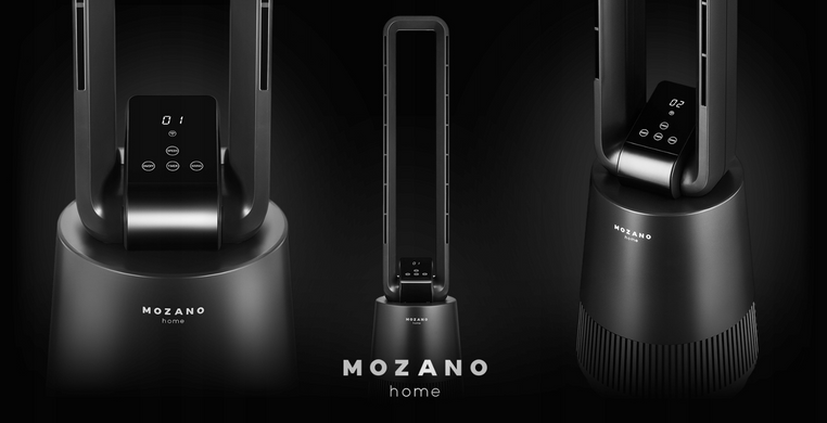 Колонный вентилятор 4в1 РАЗРАБОТКА 2023 Mozano Air Flow Pro черный WiFi