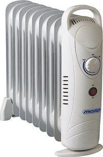 Обогреватель маслянный Mesko MS 7805 на 9 секций мощность 1000w
