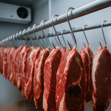Крючки для копчения Kaminer 25553, 15 шт, S-образные, нержавеющая сталь 3 мм, для мяса, рыбы, колбас