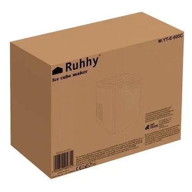 Льодогенератор на 12 кг Ruhhy 25565 з дисплеєм та функцією самочистки
