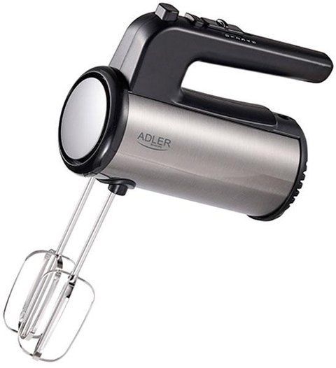 Миксер ручной кухонный Adler AD 4232 900 Вт с турборежимом, венчиками и крючками для теста