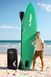 Надувна дошка SUP борд Slogen Active 350 см, до 150 кг, 12 в 1, для сапсерфінгу, моря, річки та озера, з сидінням для каяка, веслом 2 в 1, насосом, рюкзаком та аксесуарами, бірюзова