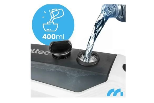Парова швабра-пароочисник MalTec MC0211 113483 2000 Вт з насадками 12в1 біло-синя