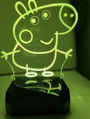 Светильник ночник 3D George USB, аккумулятор, RGB